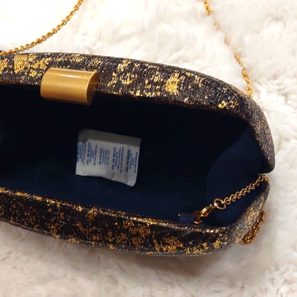 KAYU Elegant Gold and Black Clutch - Picture 14 of 17